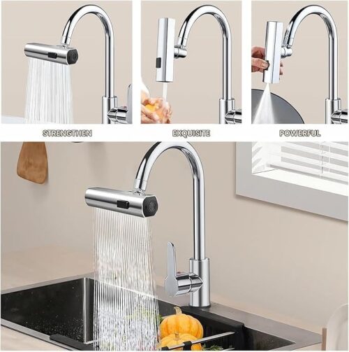 Sink Waterfall Faucet Sprayer