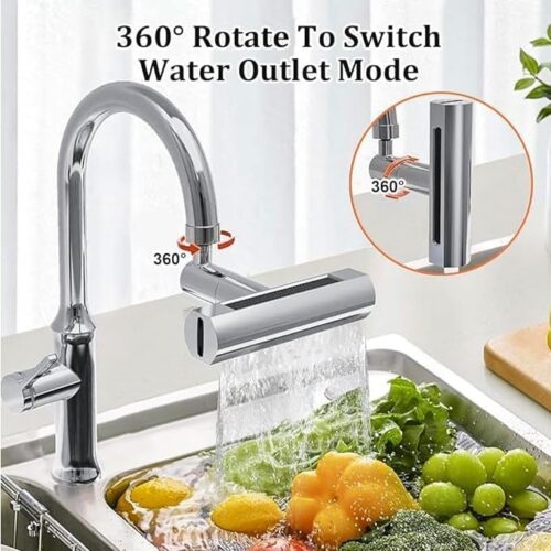 Sink Waterfall Faucet Sprayer