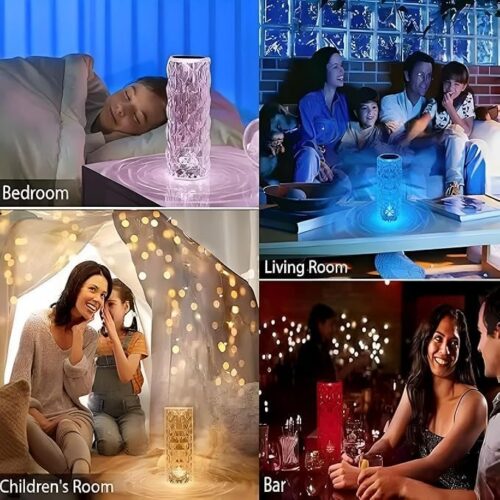 Crystal Diamond LED Lamp
